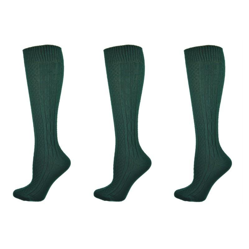 Women's Knee High Socks, Girls & Boys School Uniform Socks in Soft and Warm Acrylic Classic Colors - Wear Sierra