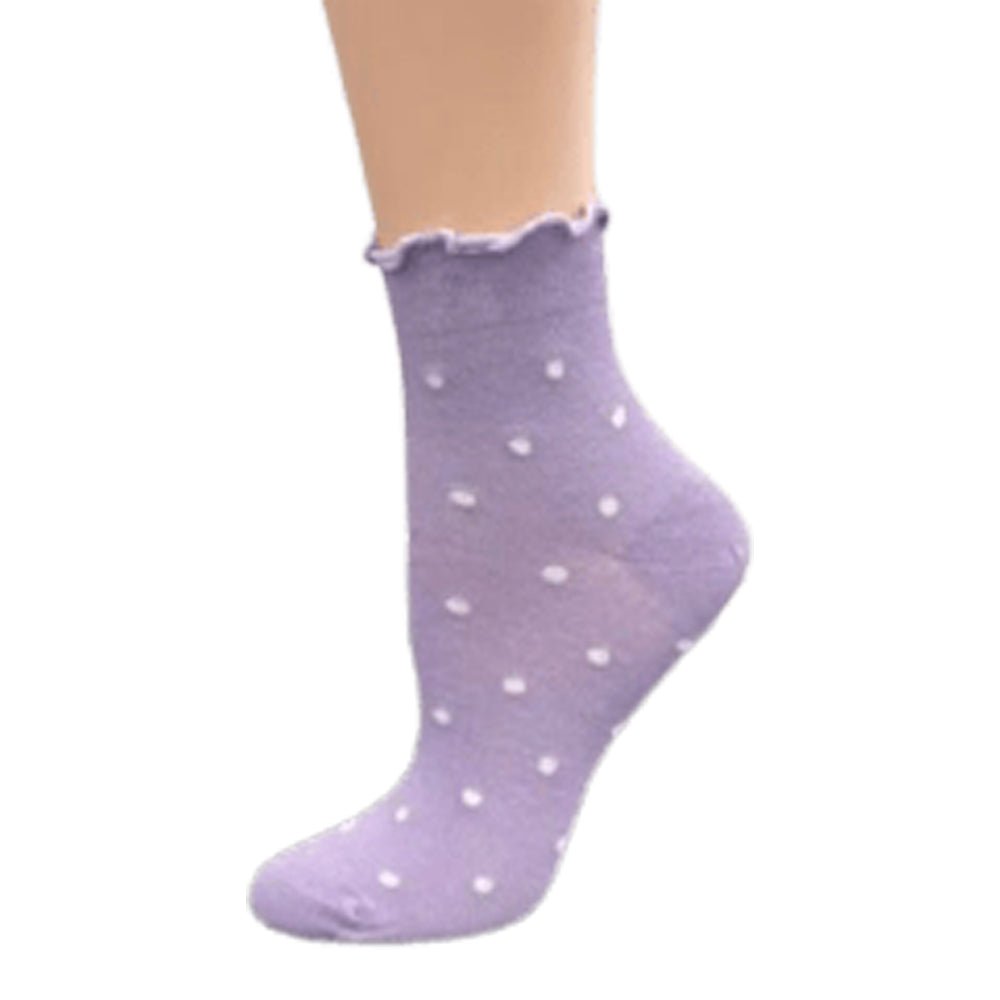 Women's Low Cut Lettuce Edge Ruffle Socks 2 or 4-Pair Packs - Wear Sierra