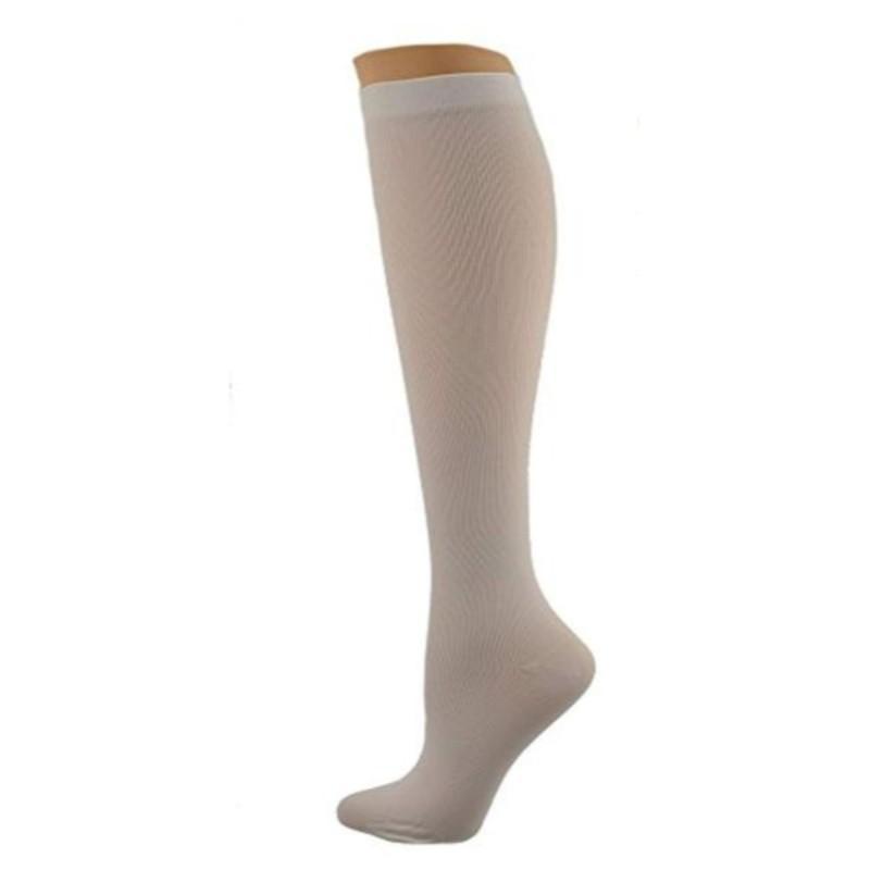 Women's Nylon Knee High Compression Socks (15-20 mmHg) 1 Pair Pack in Classic Colors - Wear Sierra