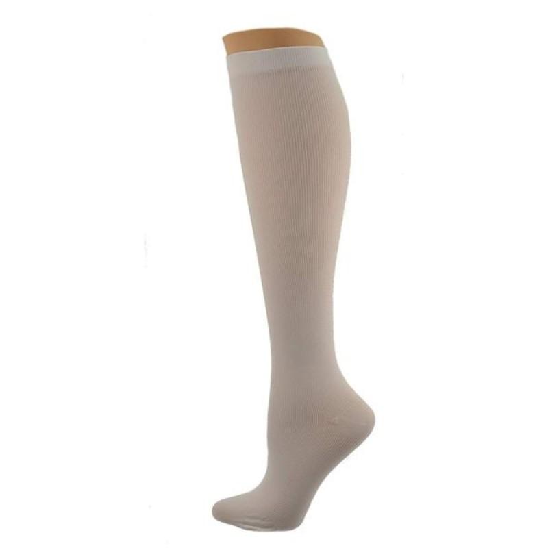 Women's Nylon Knee High Compression Socks (15-20 mmHg) 1 Pair Pack in Classic Colors - Wear Sierra