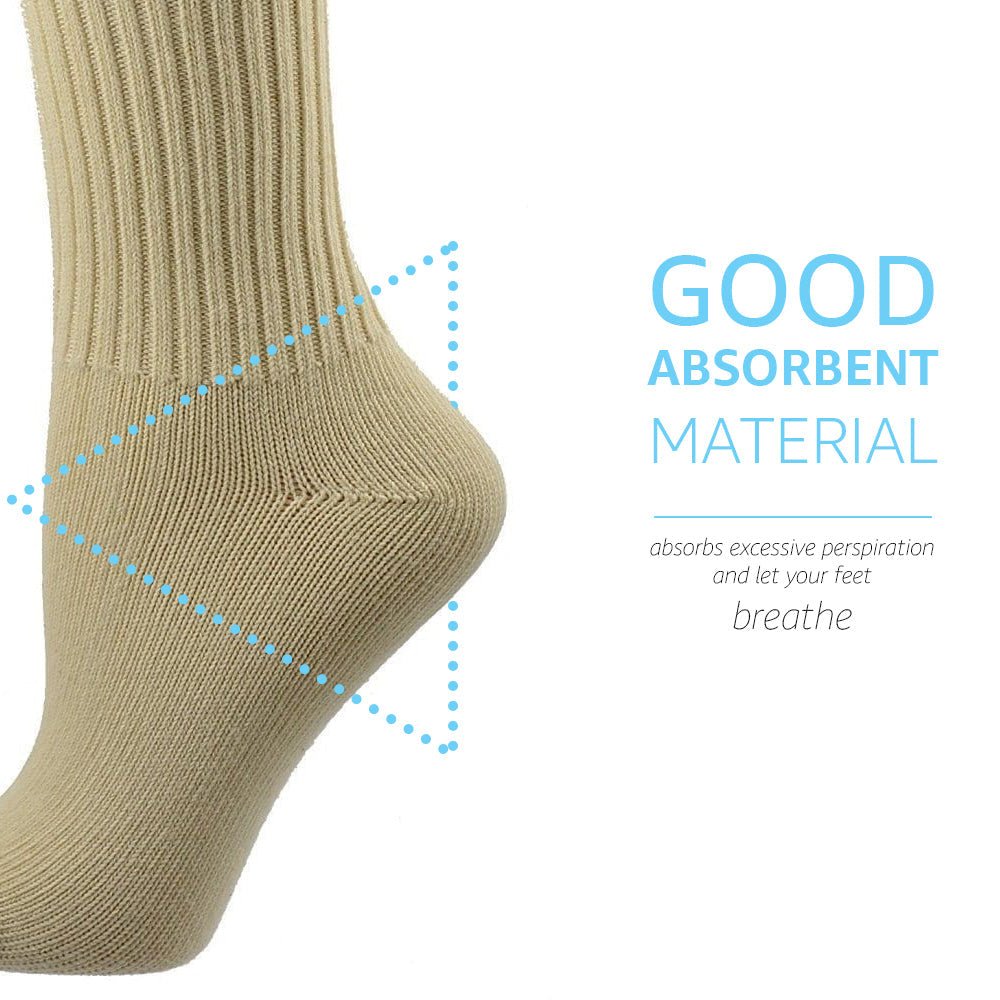 Women's Organic Cotton Crew Socks - in Smaller Sizes for Kids' School Uniforms Too! - Wear Sierra