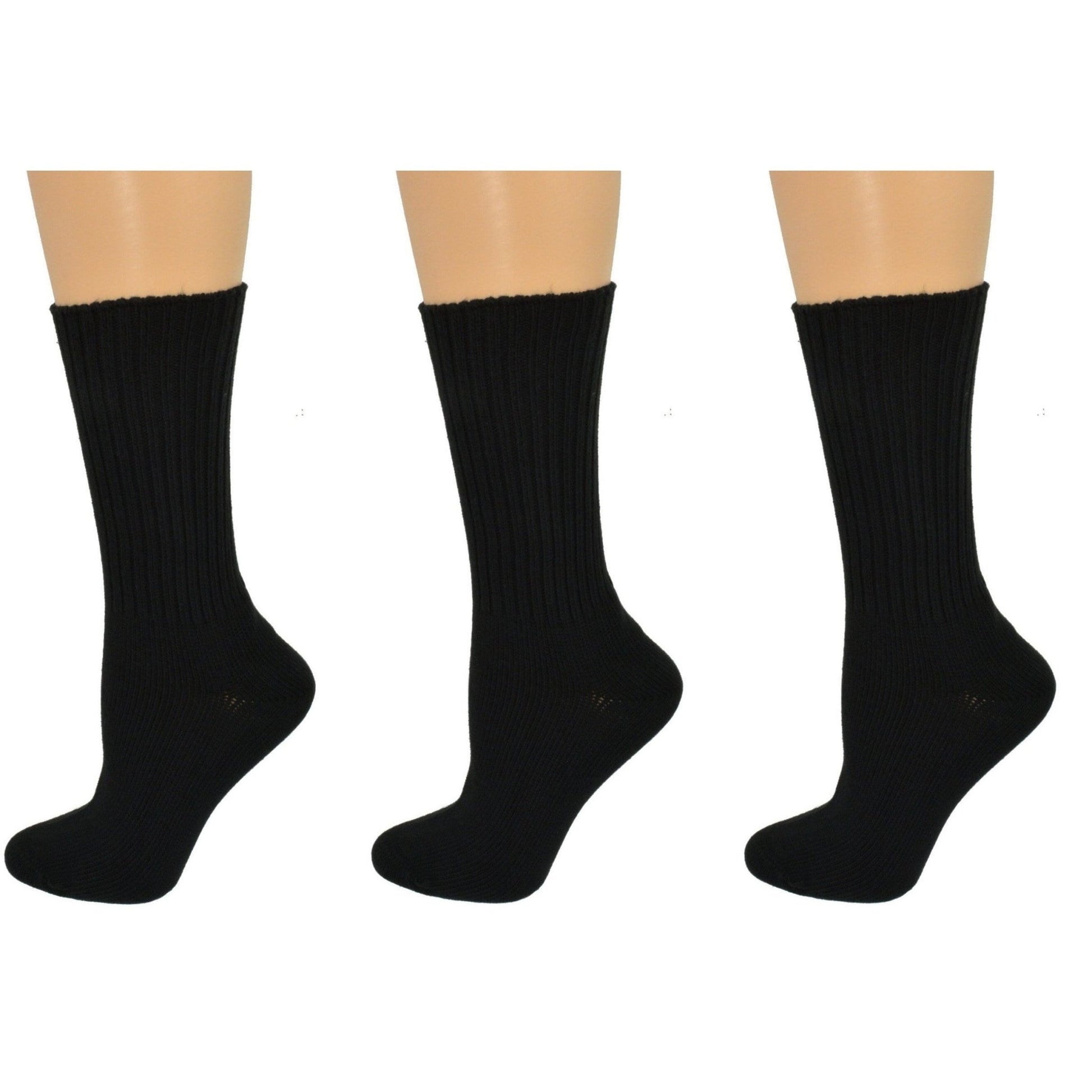 Women's Organic Cotton Crew Socks - in Smaller Sizes for Kids' School Uniforms Too! - Wear Sierra