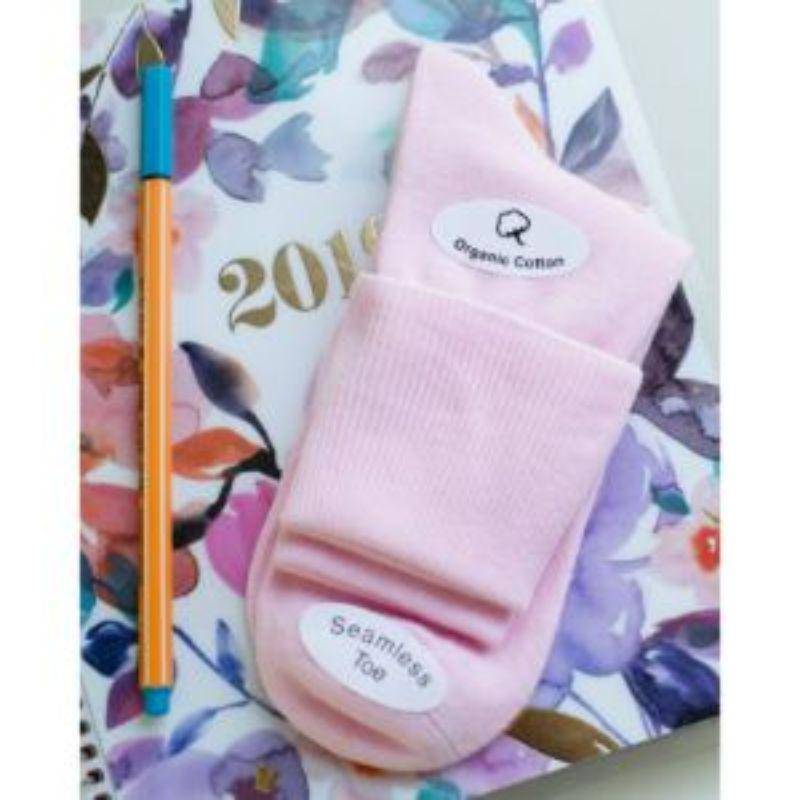 Women's Organic Cotton Turn Cuff Seamless Toe Socks - 3 Pair Packs - Wear Sierra