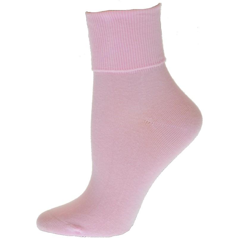 Women's Organic Cotton Turn Cuff Seamless Toe Socks - 3 Pair Packs - Wear Sierra