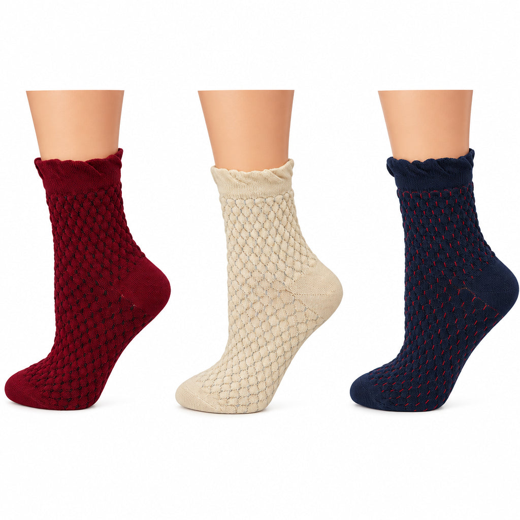 Women's Quarter-Hi Socks - Combed Cotton Comfort - Wear Sierra