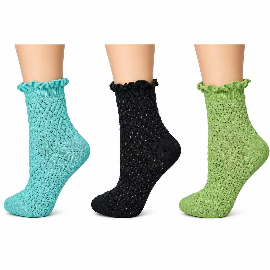 Women's Quarter-Hi Socks - Combed Cotton Comfort - Wear Sierra