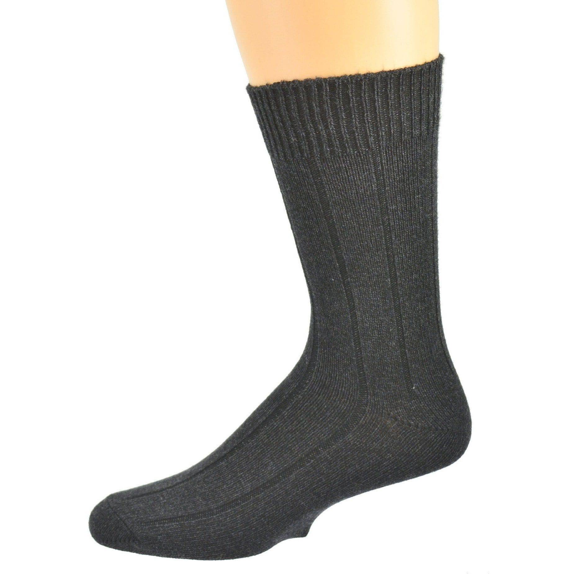Women's Silky Rayon True Rib Casual Crew Socks - Wear Sierra