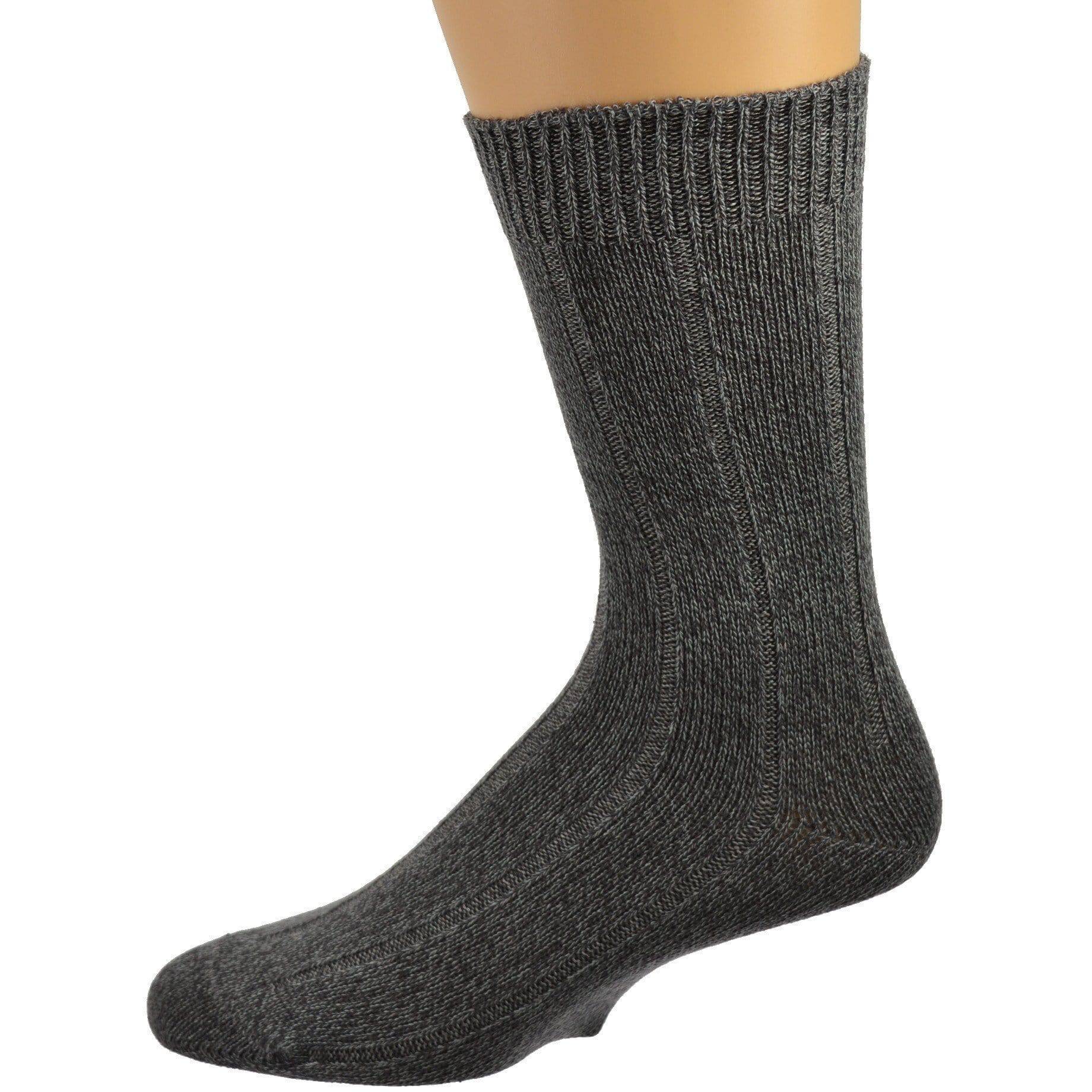 Women's Silky Rayon True Rib Casual Crew Socks - Wear Sierra