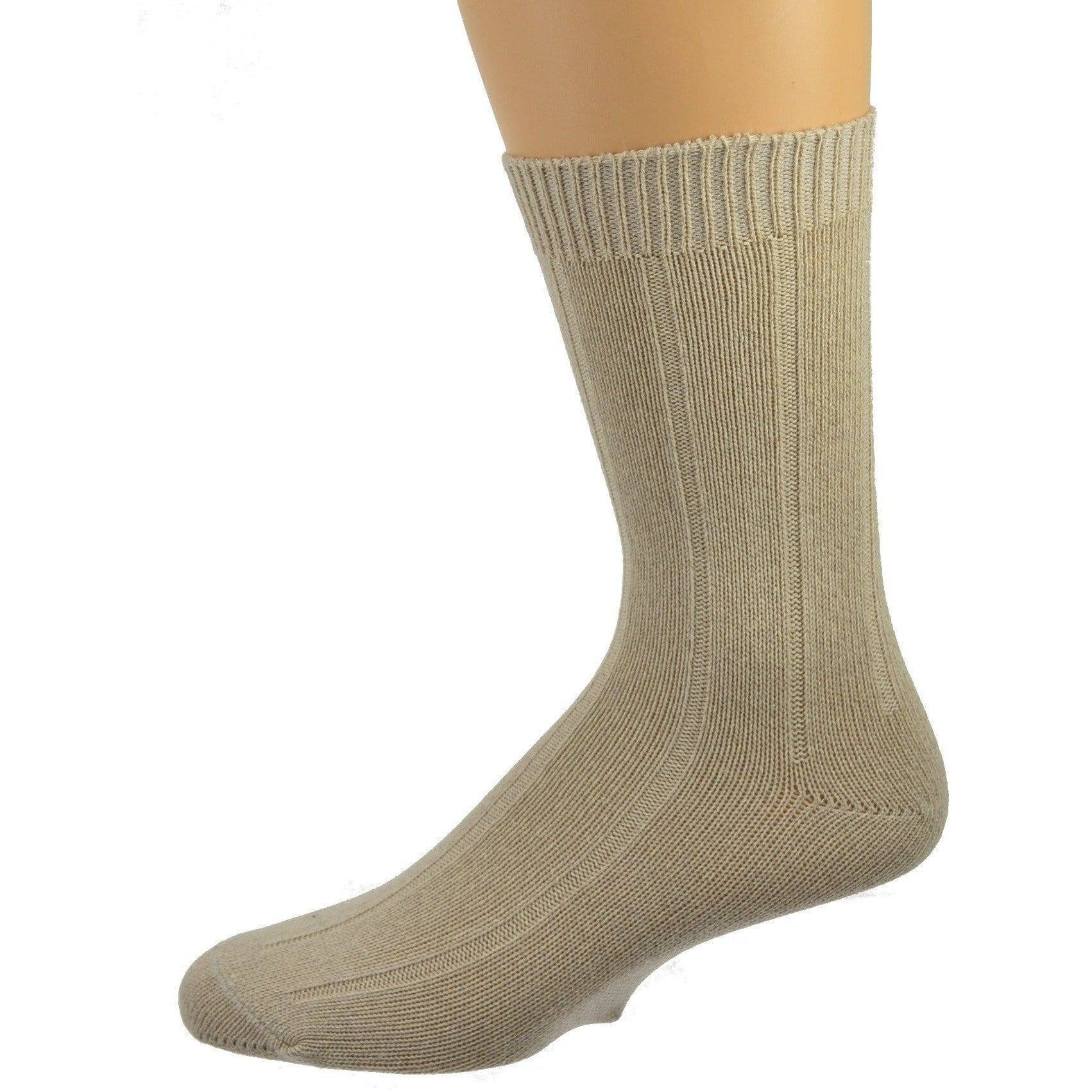 Women's Silky Rayon True Rib Casual Crew Socks - Wear Sierra