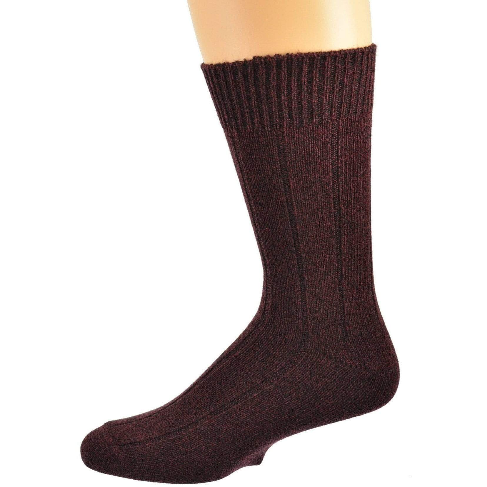 Women's Silky Rayon True Rib Casual Crew Socks - Wear Sierra