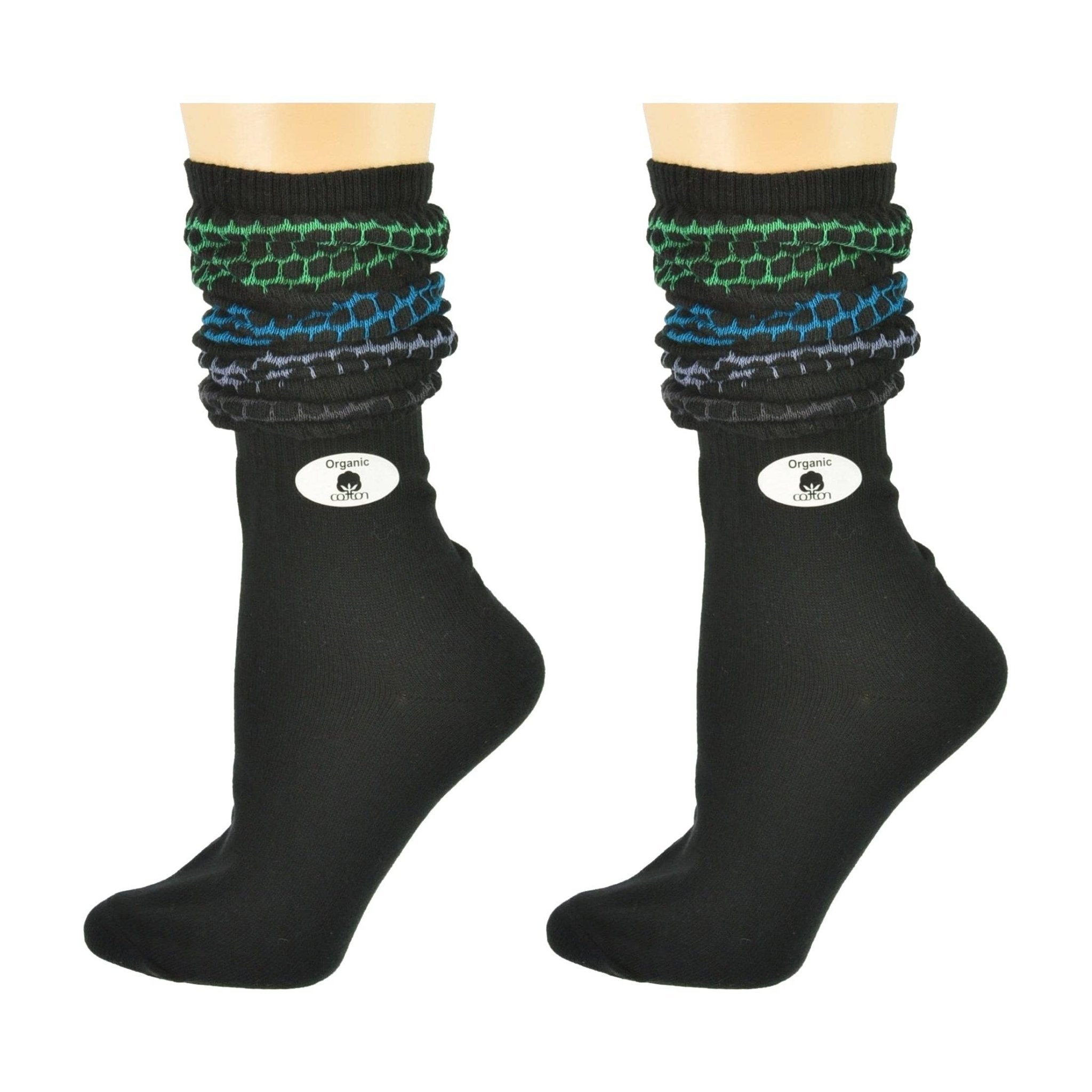 Women's Slouch or Knee High Organic Cotton Socks - Wear Sierra