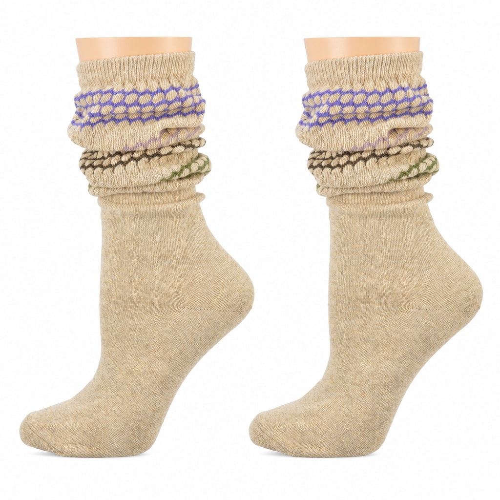 Women's Slouch or Knee High Organic Cotton Socks - Wear Sierra