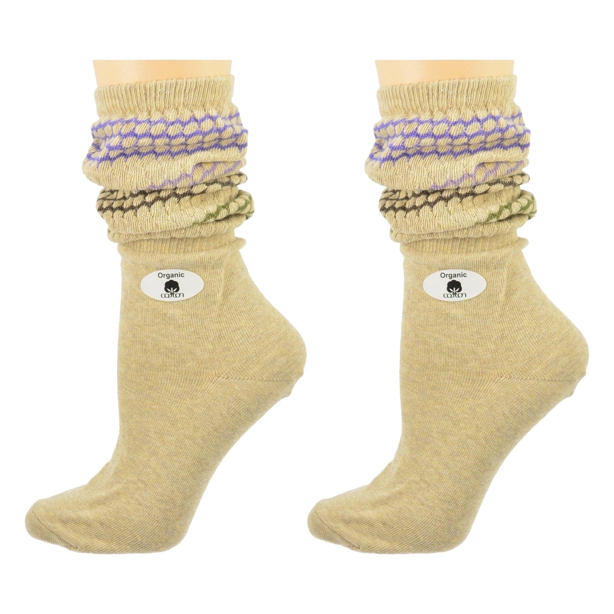 Women's Slouch or Knee High Organic Cotton Socks - Wear Sierra