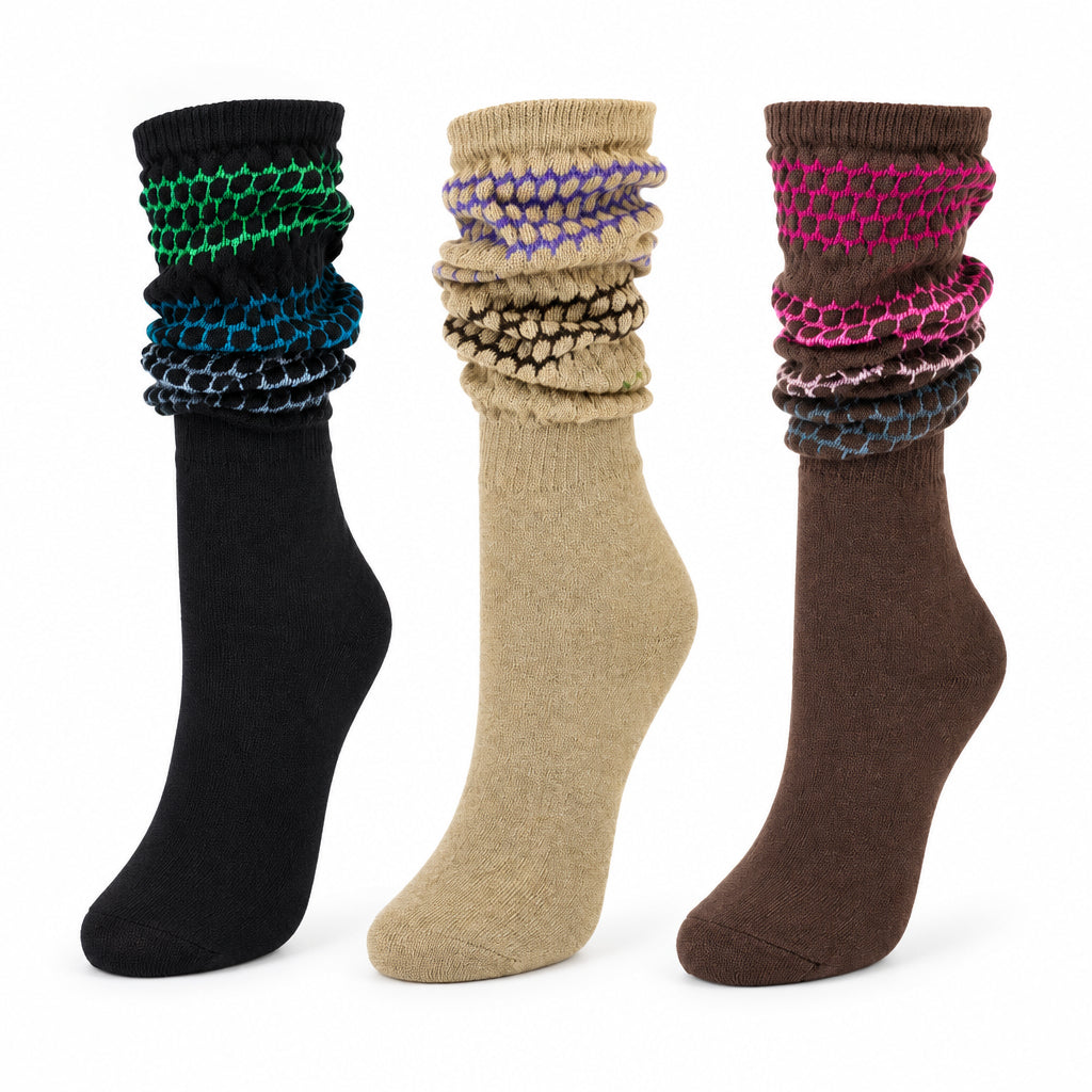 Women's Slouch or Knee High Organic Cotton Socks - Wear Sierra