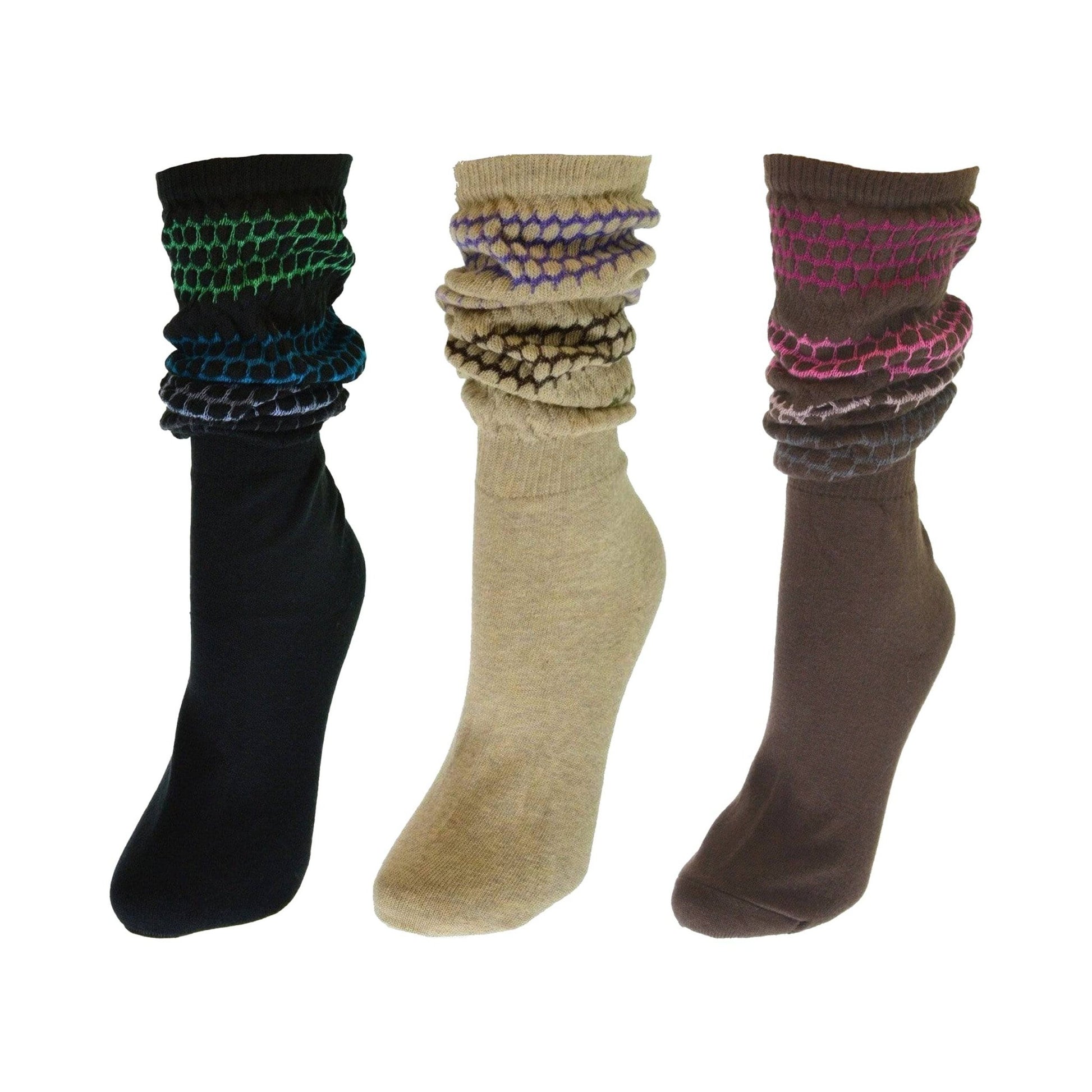 Women's Slouch or Knee High Organic Cotton Socks - Wear Sierra