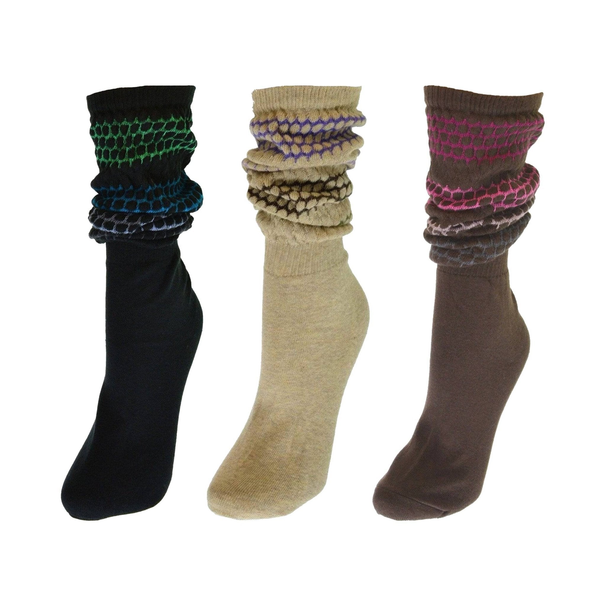 Women's Slouch or Knee High Organic Cotton Socks - Wear Sierra