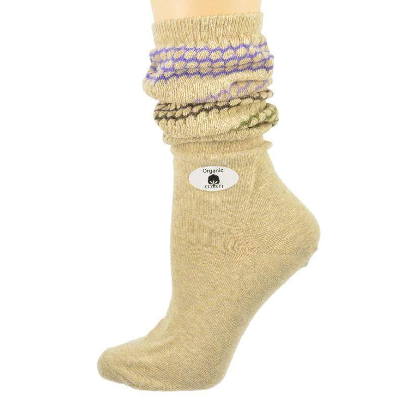 Women's Slouch or Knee High Organic Cotton Socks - Wear Sierra