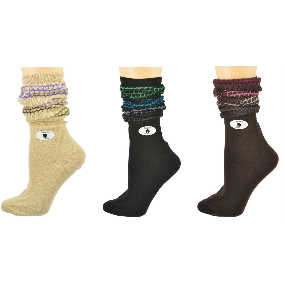 Women's Slouch or Knee High Organic Cotton Socks - Wear Sierra