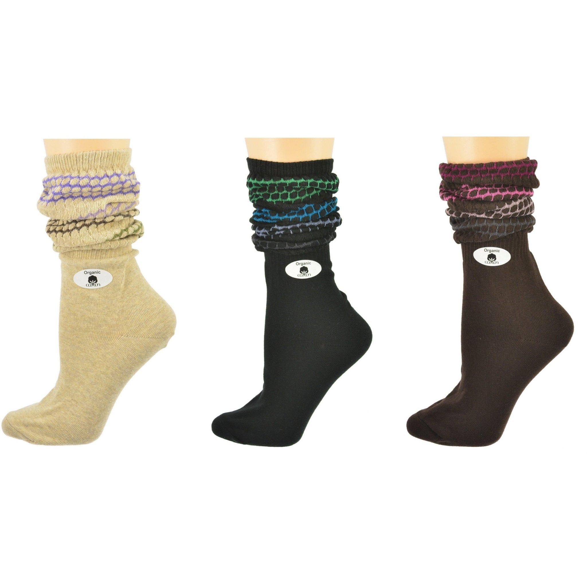 Women's Slouch or Knee High Organic Cotton Socks - Wear Sierra