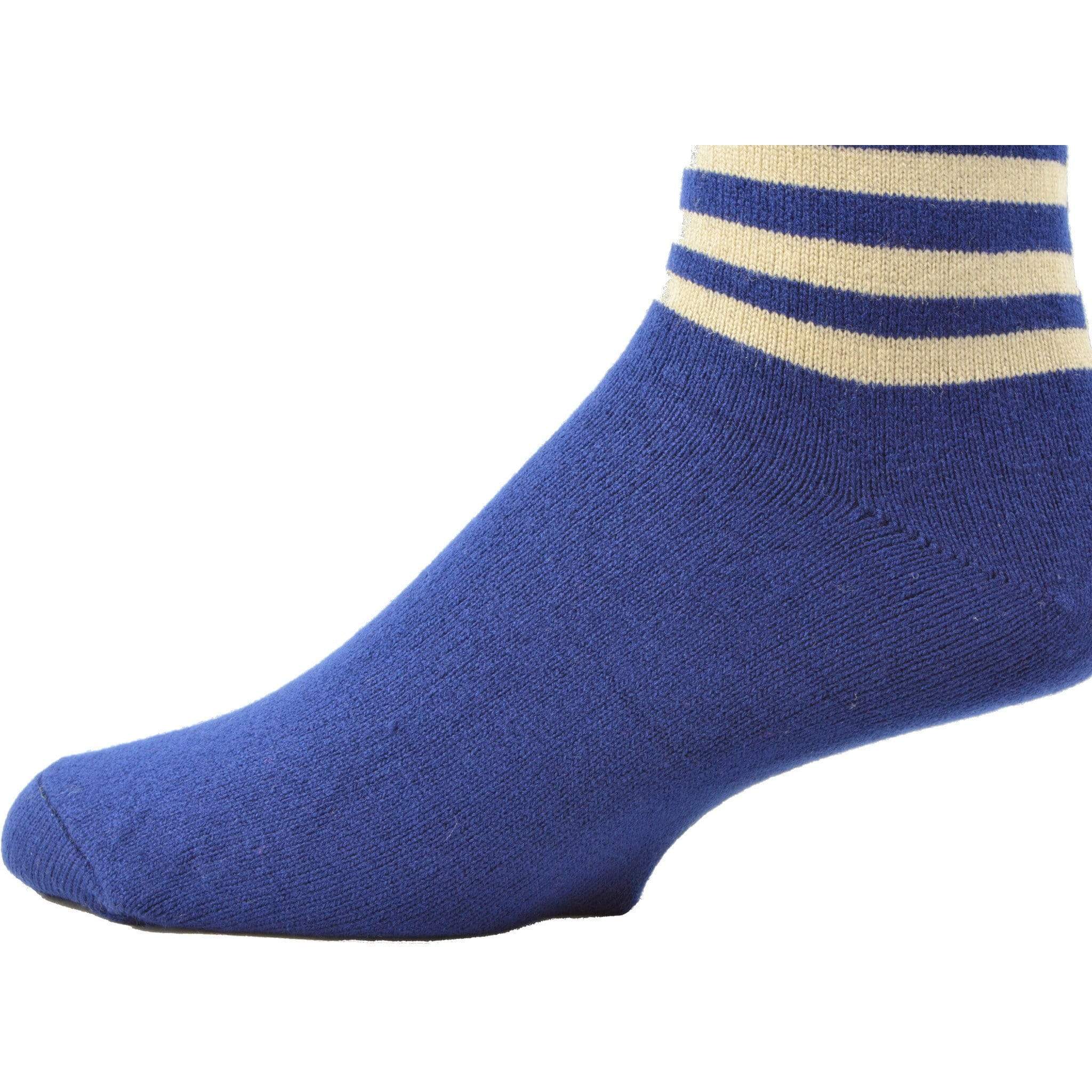 Women's Striped Crew Socks, Heavyweight Colorful Legwear - Wear Sierra