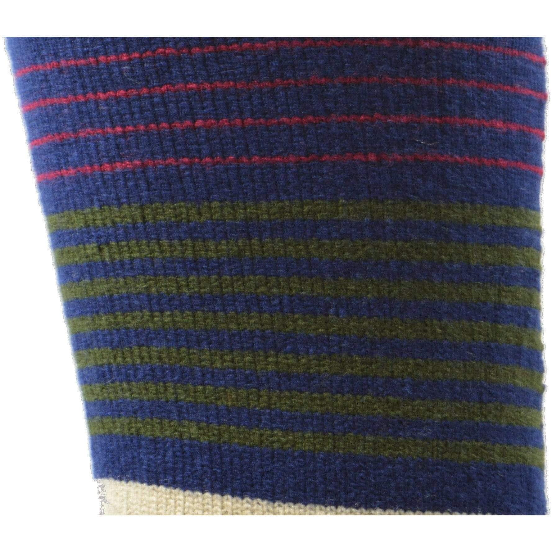 Women's Striped Crew Socks, Heavyweight Colorful Legwear - Wear Sierra