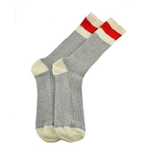 Wool Striped Men's 3 Pair Pack Work and Boot Socks - Wear Sierra